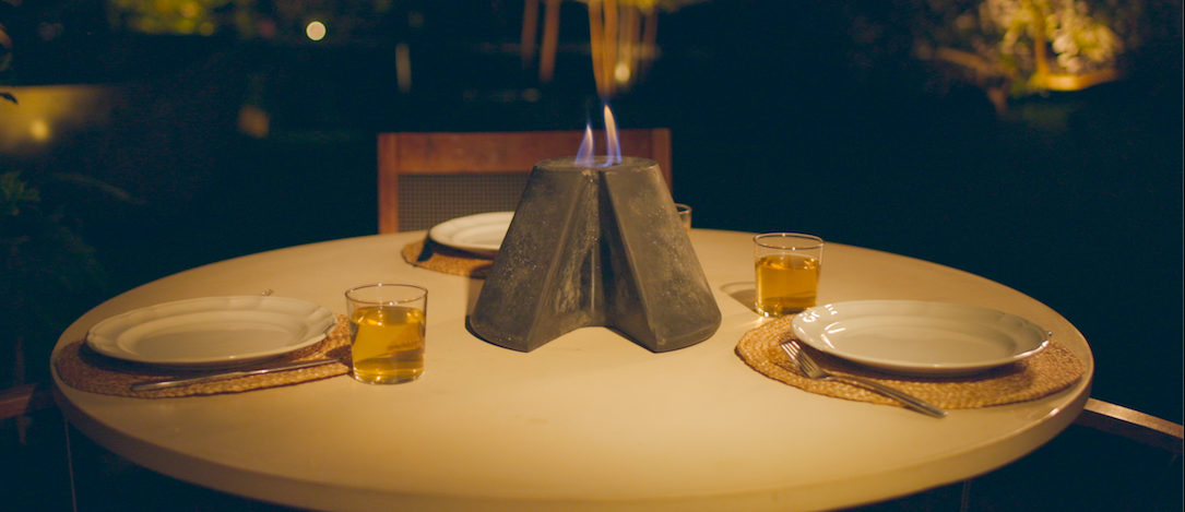 fogatas para espacios pequeños de etanol - depa de soltera