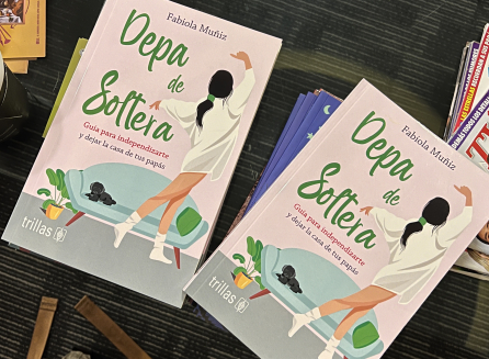 depa de soltera el libro por Fabiola muñiz, editorial Trillas